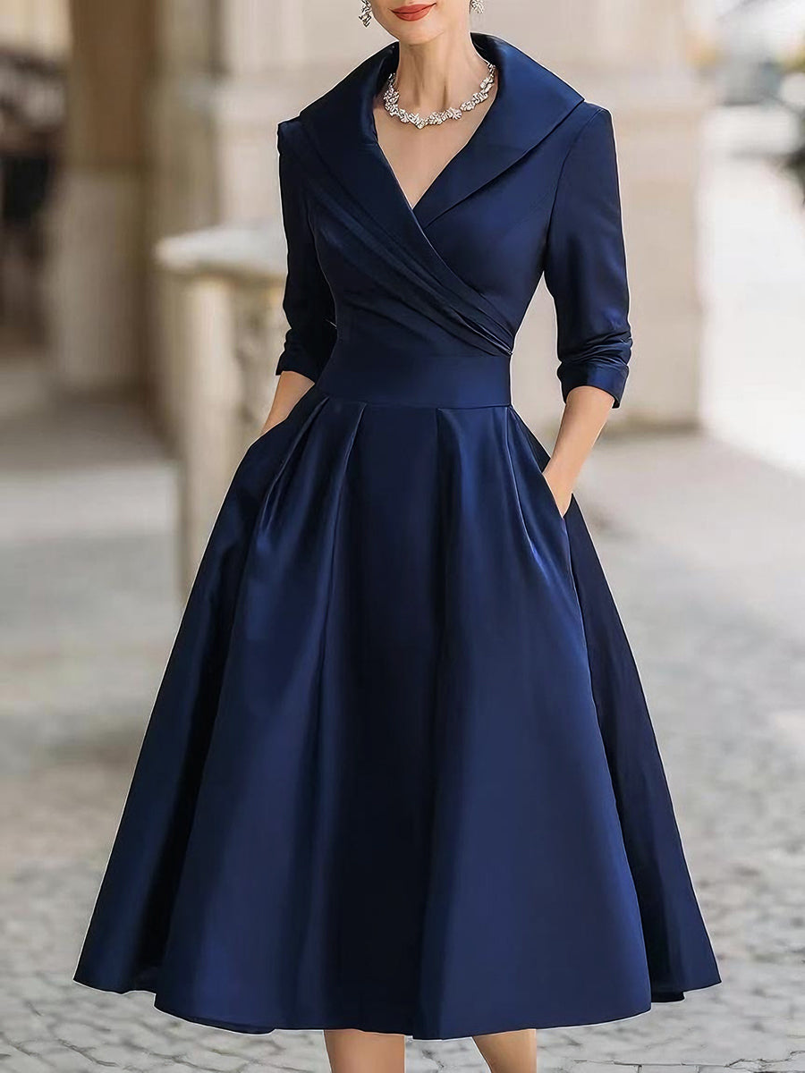 JOLANDA | Elegante Midi-Jurk