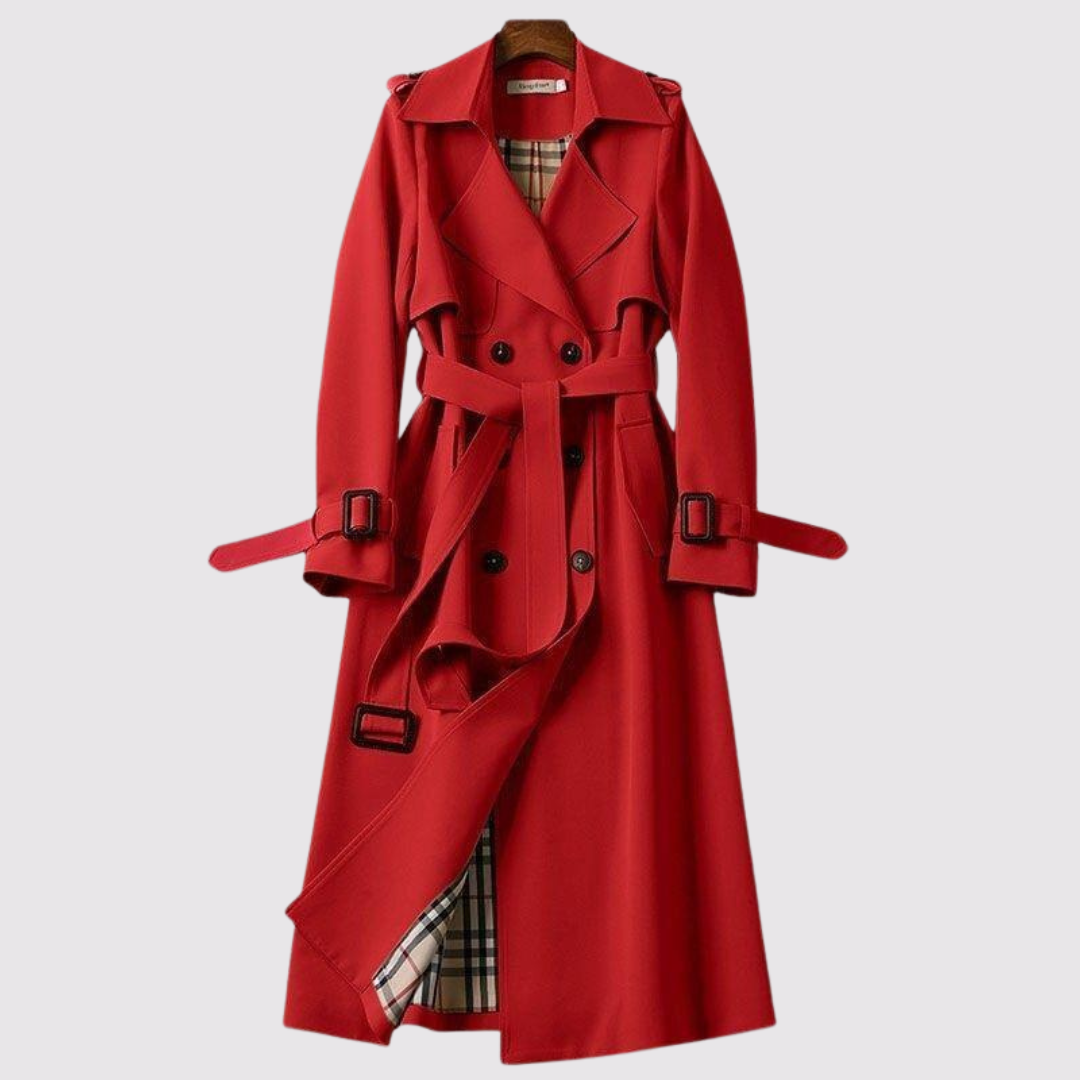 Marena | Elegante trenchcoat met tijdloze pasvorm en riem