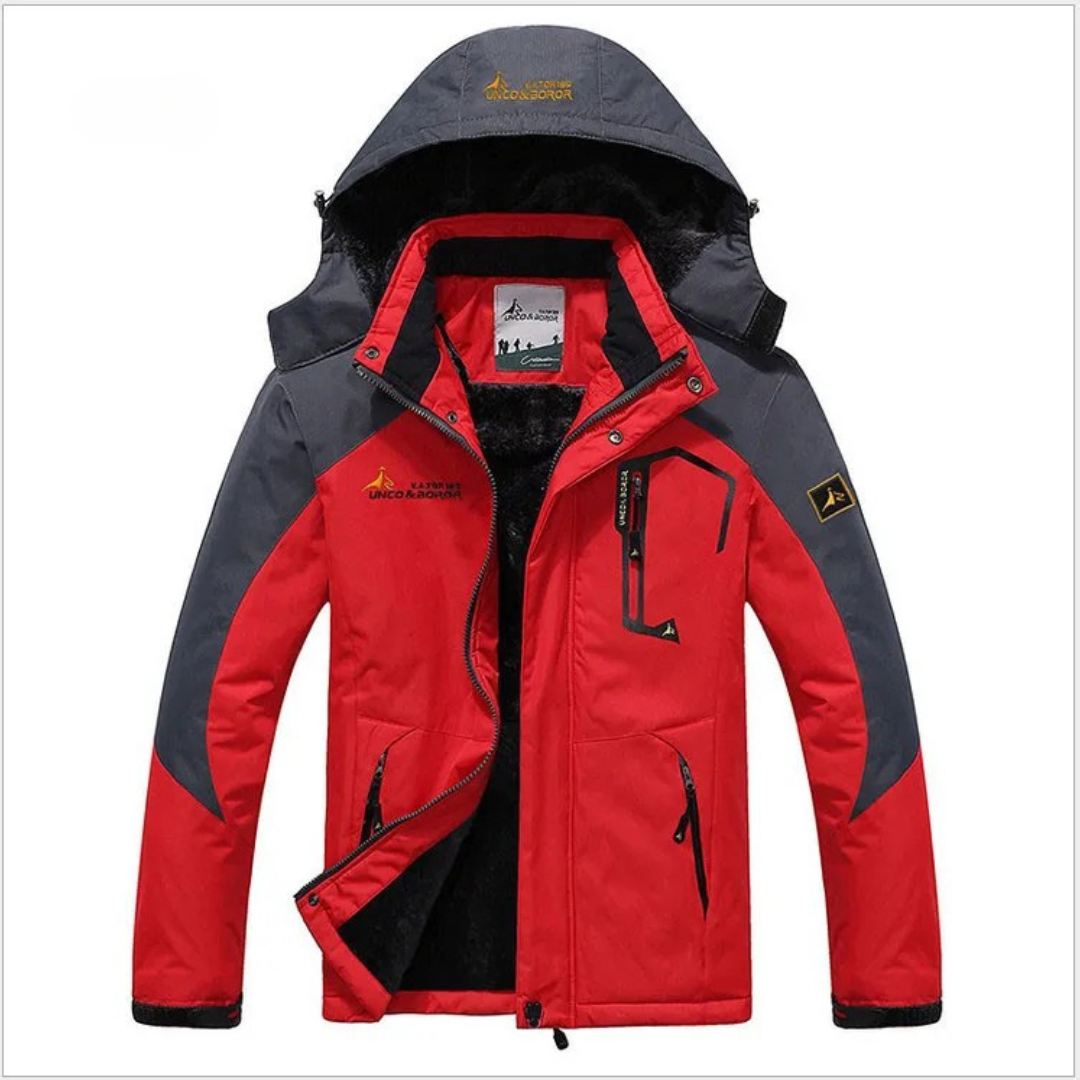Winterwindjack en waterdichte parka
