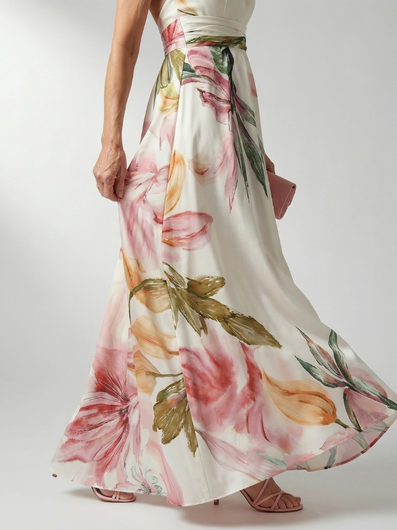 Lieke | Maxi Bloemen Jurk