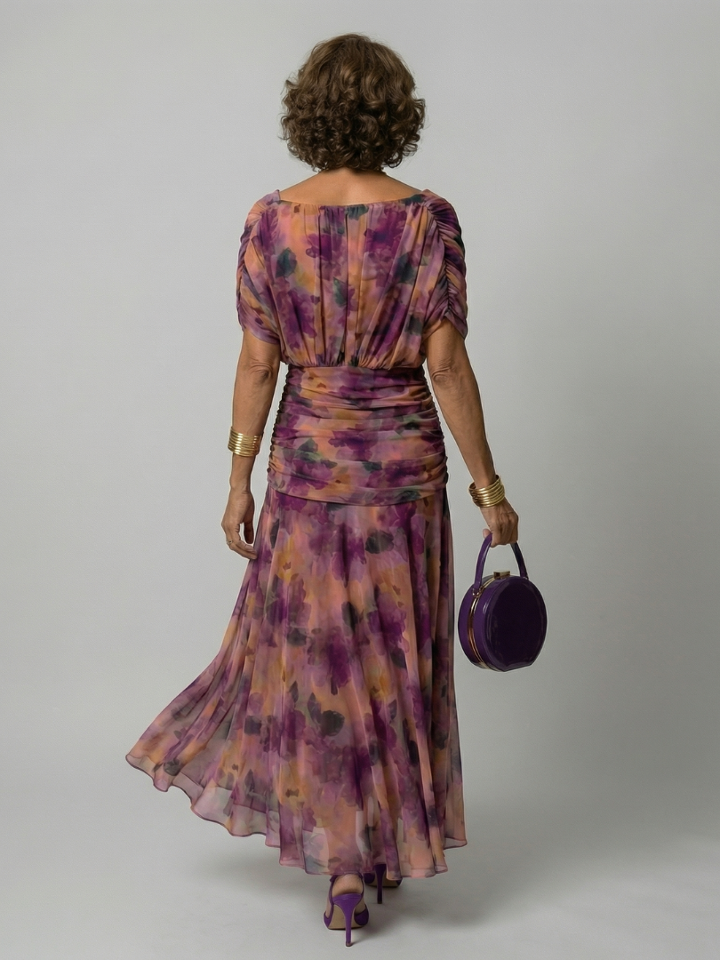 Maud | Midi Off-Shoulder Jurk