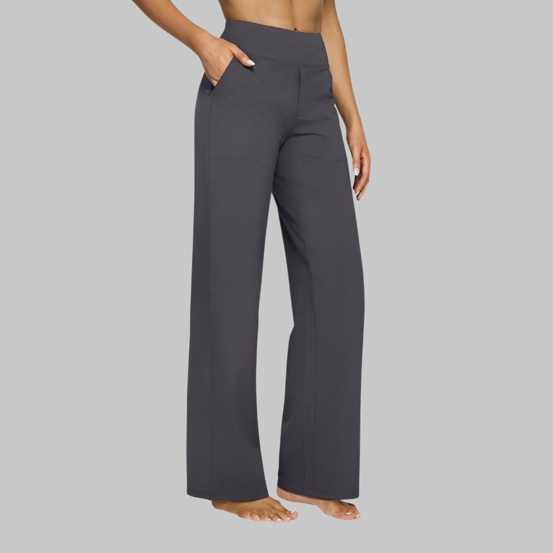 Calista | Elegante broek in zachte jersey