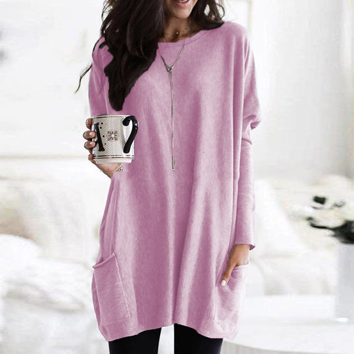 Elise | Relaxte top met zakken