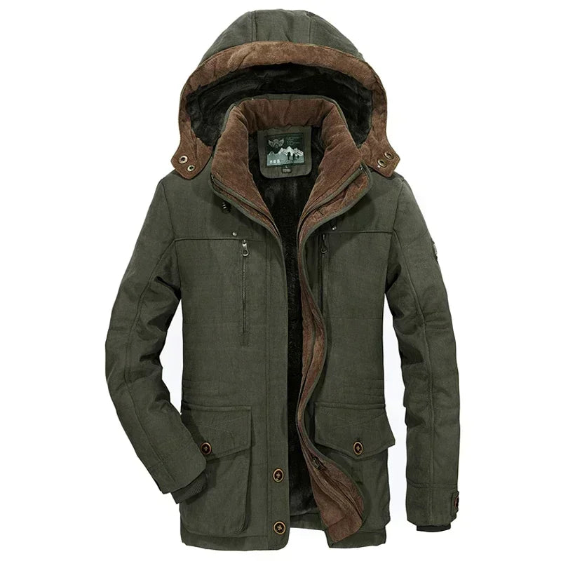 Polar Army heren winterjas