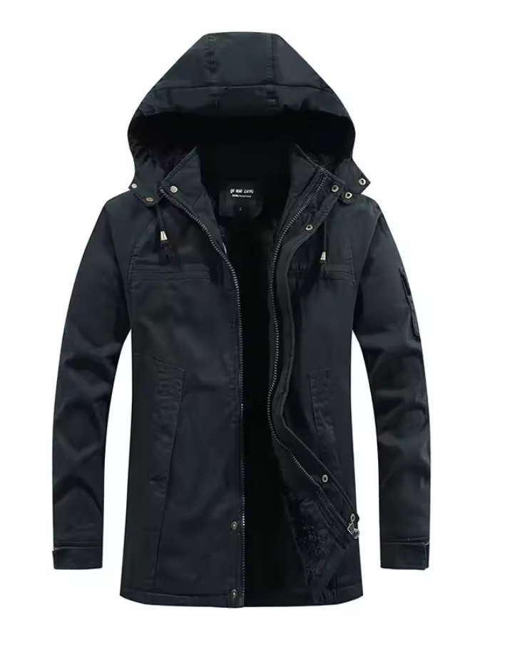 Perun | Jas met capuchon en Sherpa voering