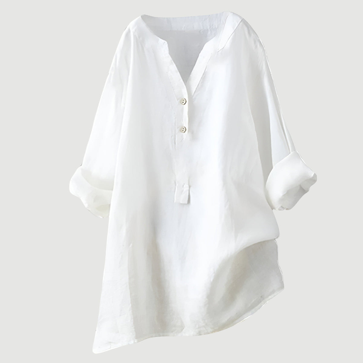 LINA | Lichte en comfortabele linnen blouse voor vrouwen