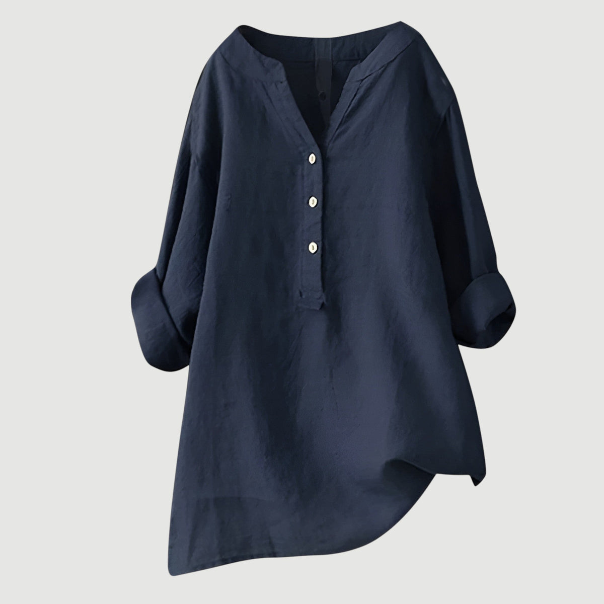 LINA | Lichte en comfortabele linnen blouse voor vrouwen