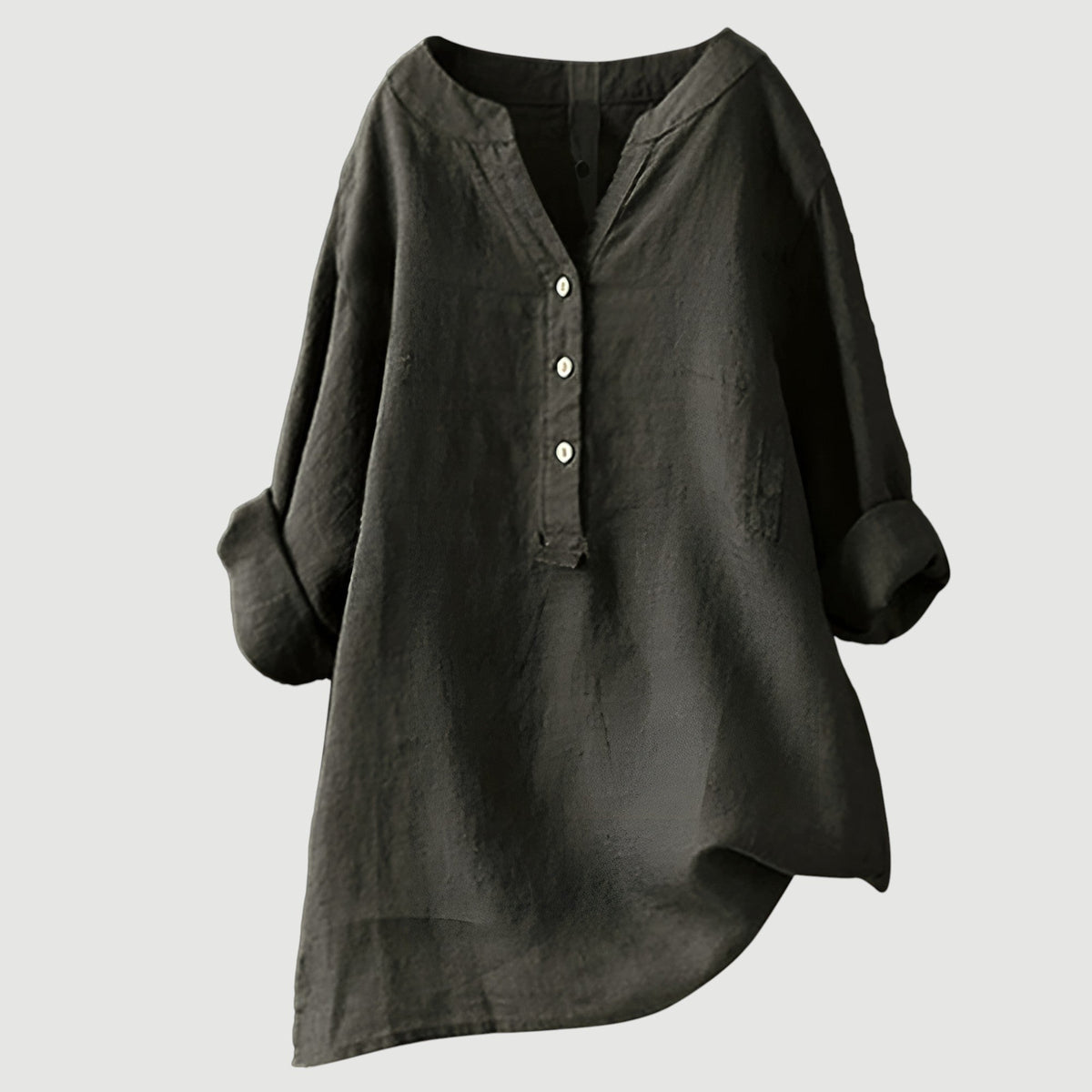 LINA | Lichte en comfortabele linnen blouse voor vrouwen