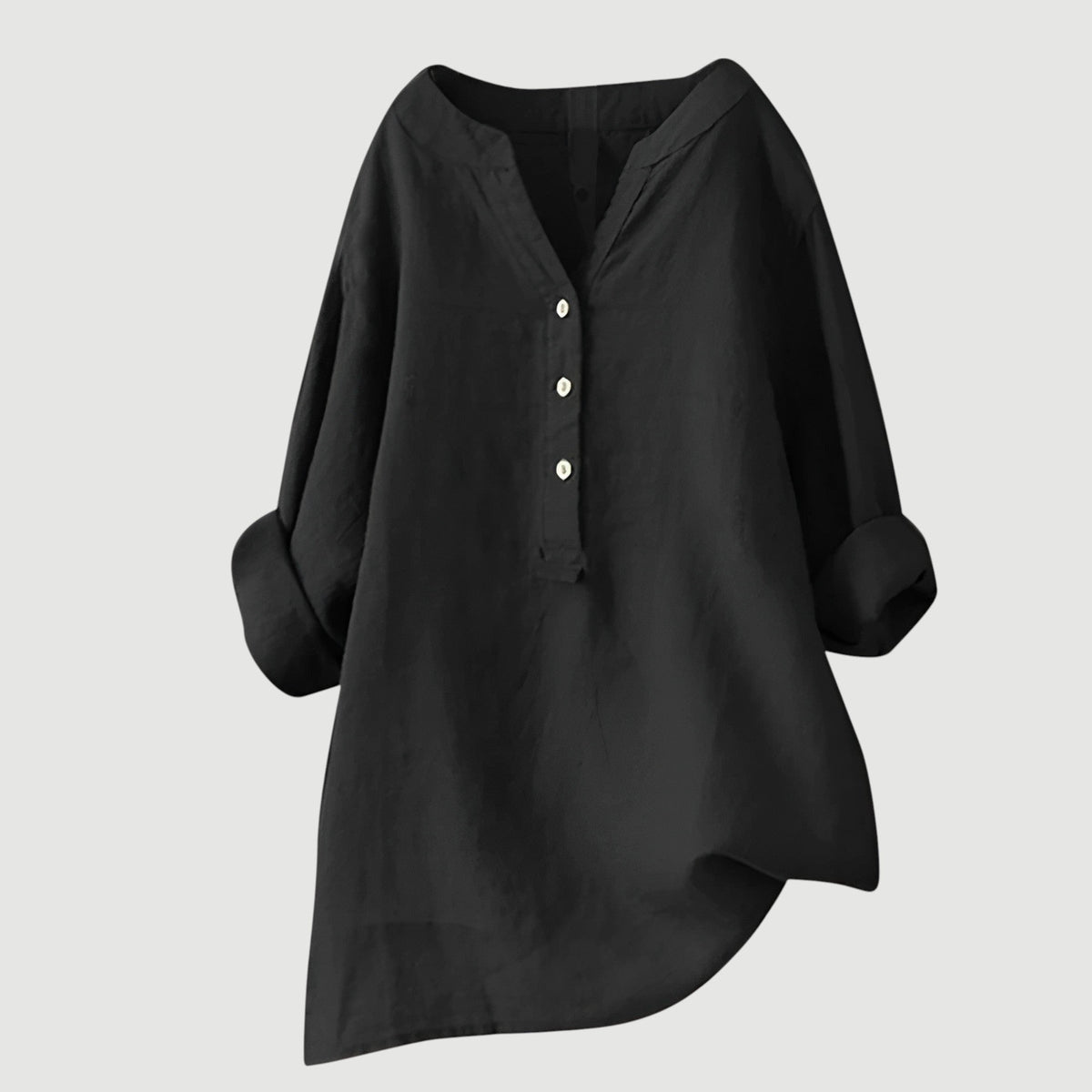 LINA | Lichte en comfortabele linnen blouse voor vrouwen