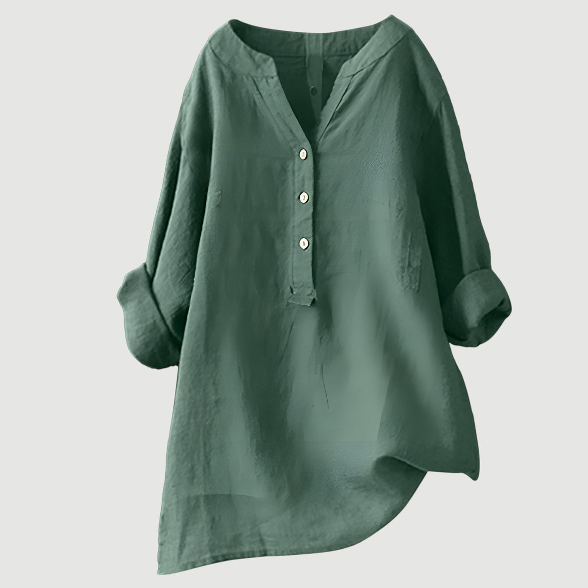 LINA | Lichte en comfortabele linnen blouse voor vrouwen