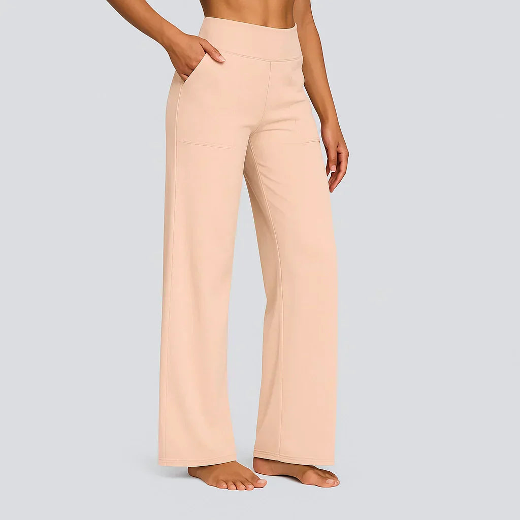 Calista | Elegante broek in zachte jersey