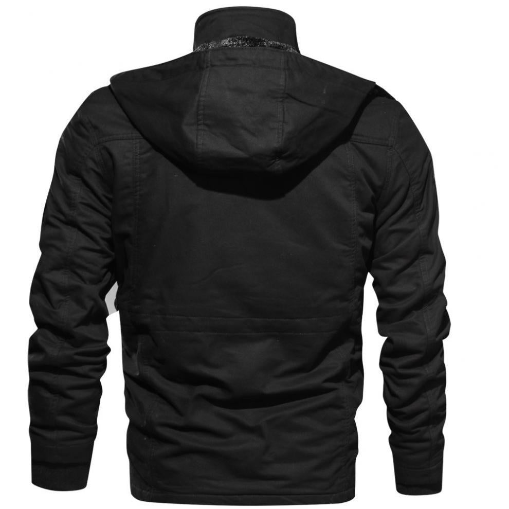 Laurens | Stijlvol en Comfortabel Herenjack met Afneembare Capuchon