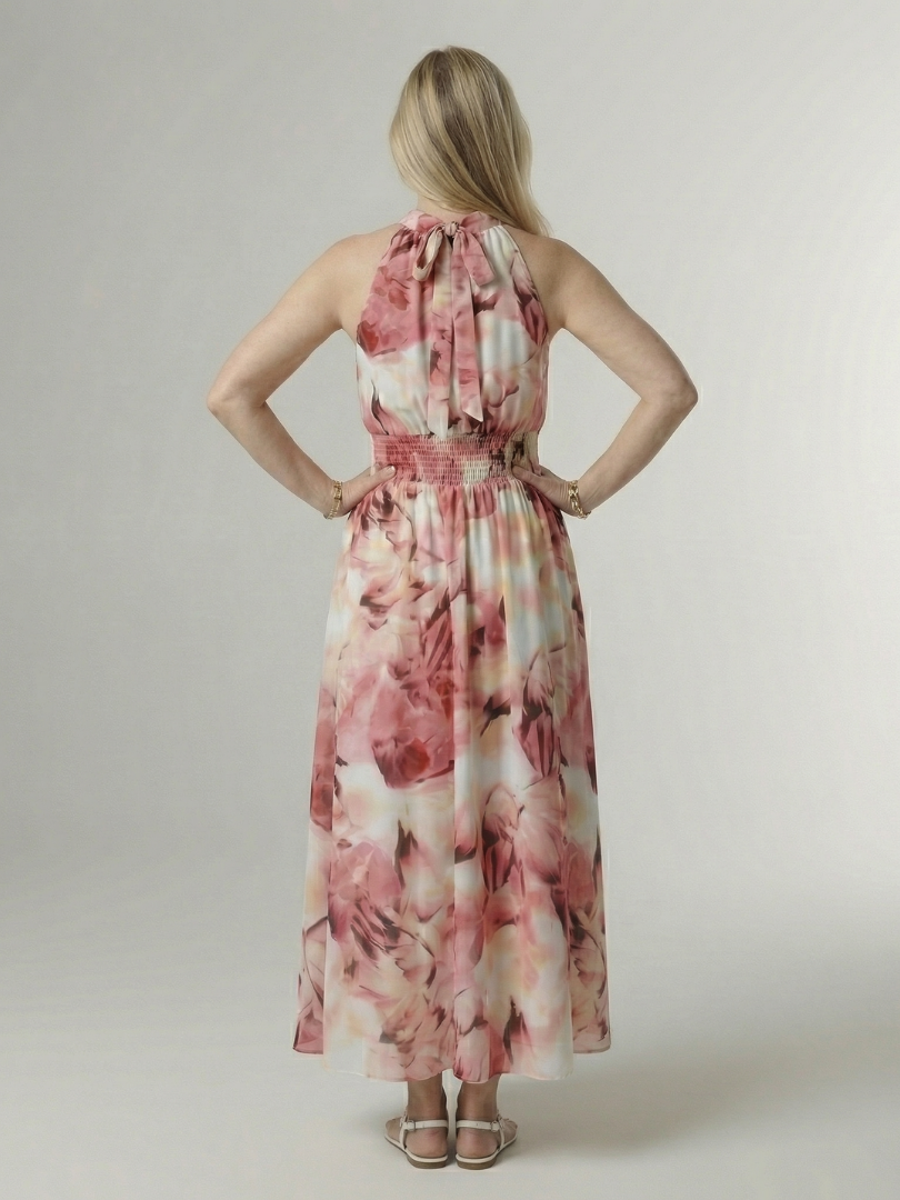 Lies | Midi Halter Jurk