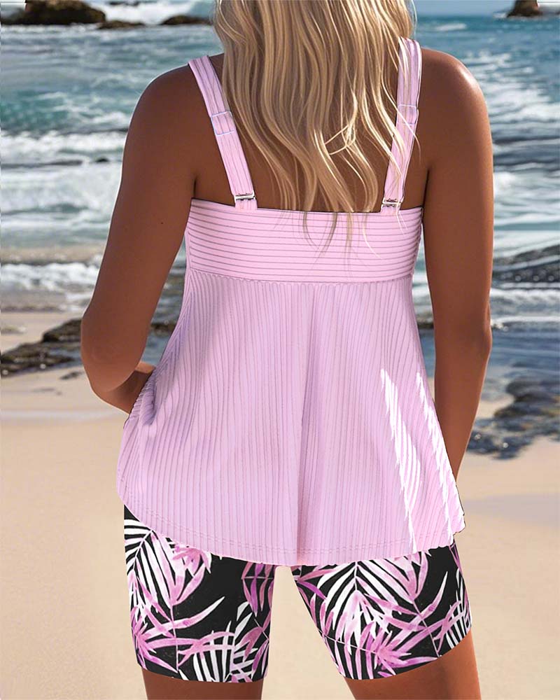 Fleur | Kleurrijke Tankini Setje