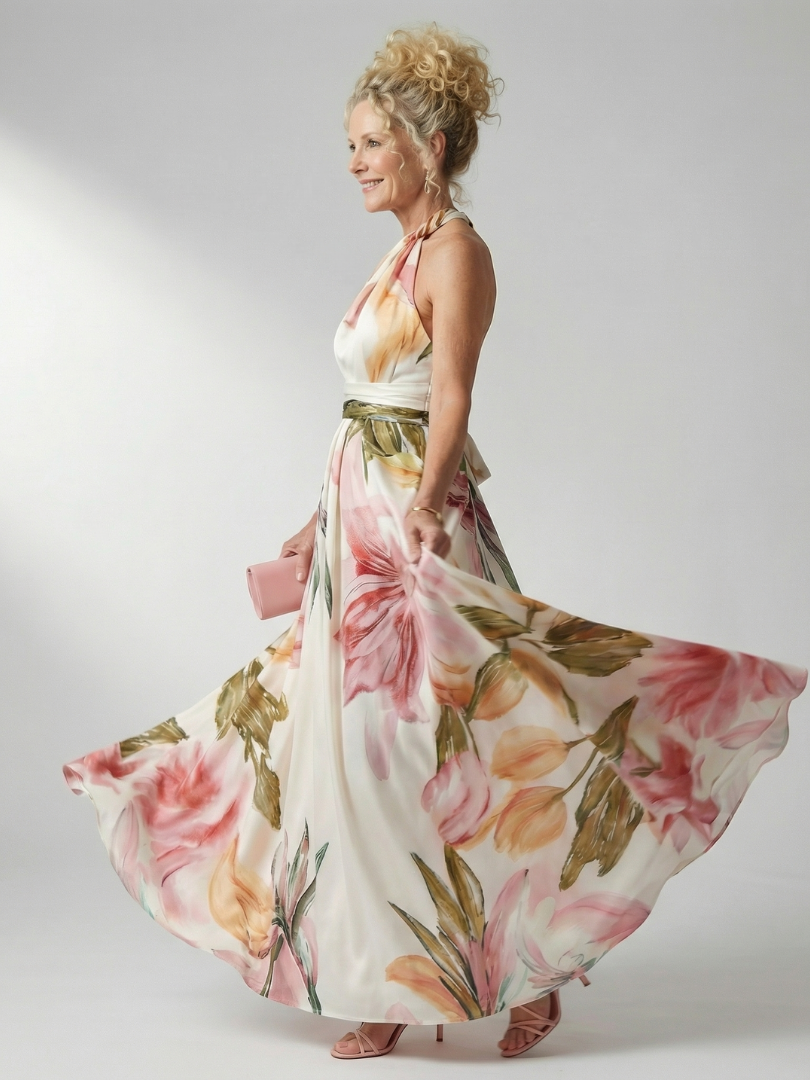 Lieke | Maxi Bloemen Jurk