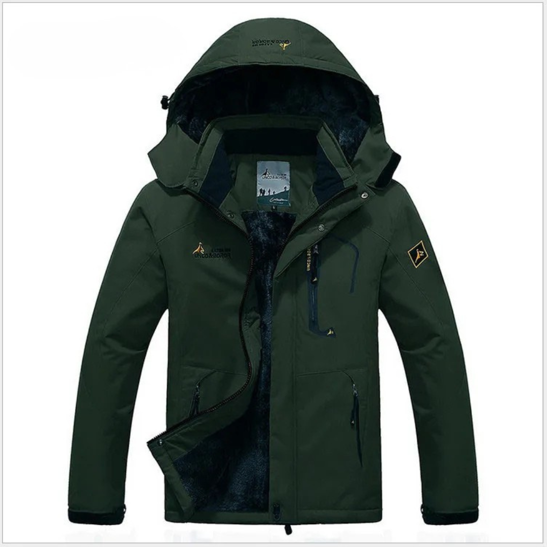 Winterwindjack en waterdichte parka