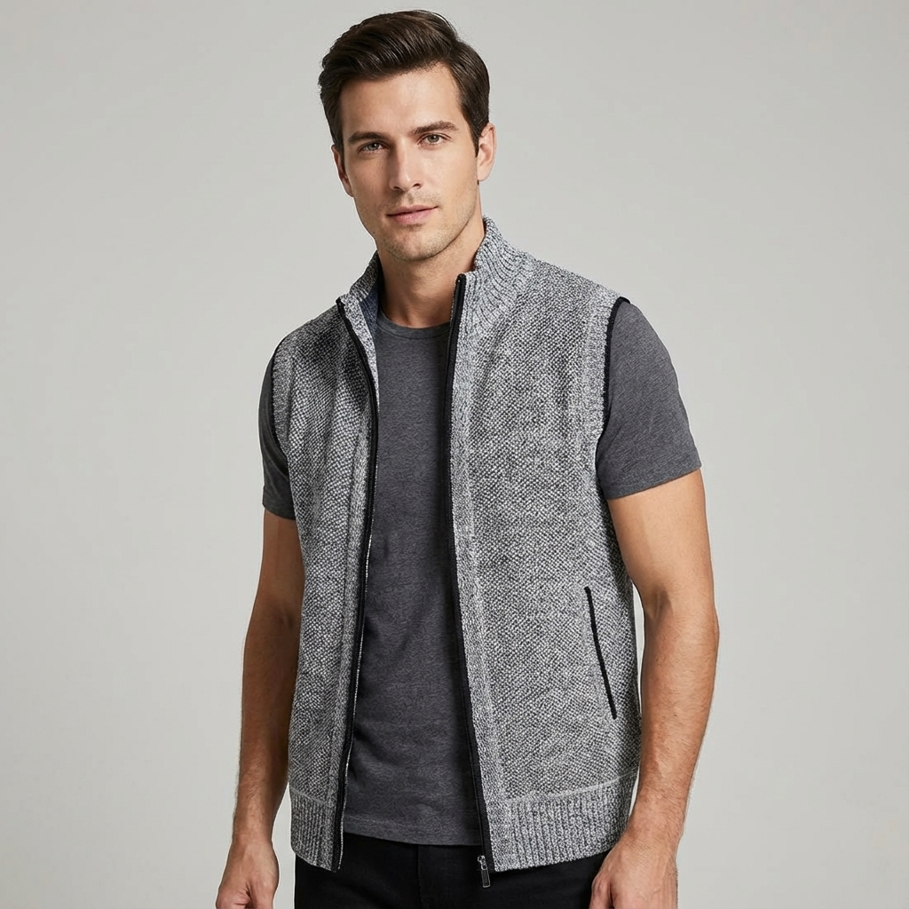 Viretti™ – Elegante gilet met ritssluiting