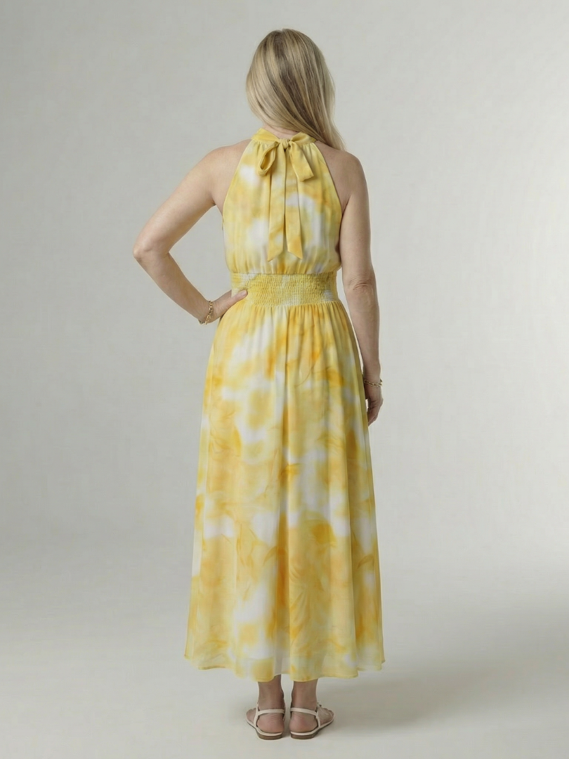 Lies | Midi Halter Jurk