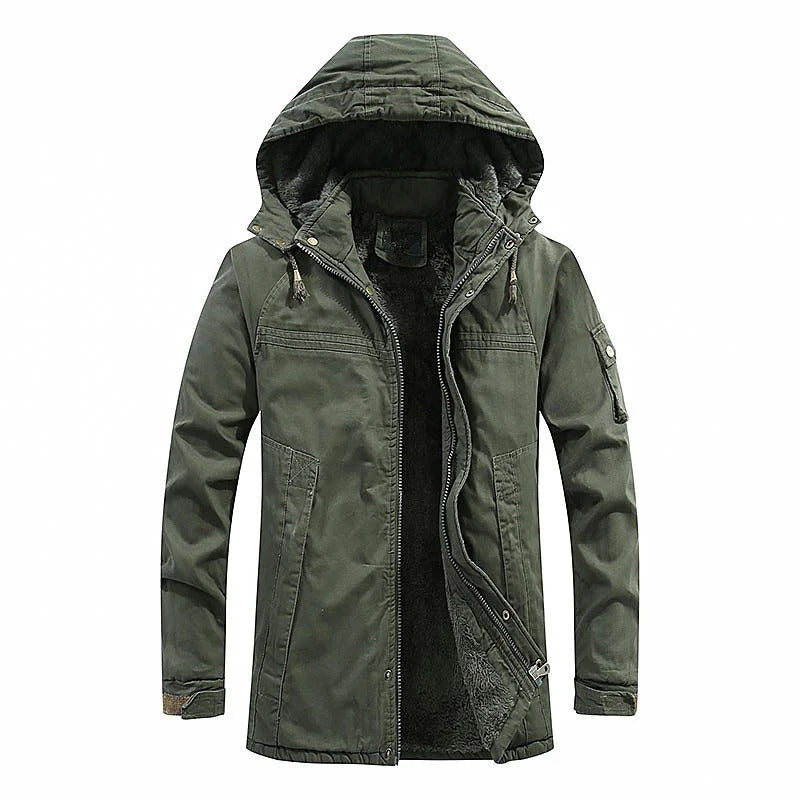 Perun | Jas met capuchon en Sherpa voering