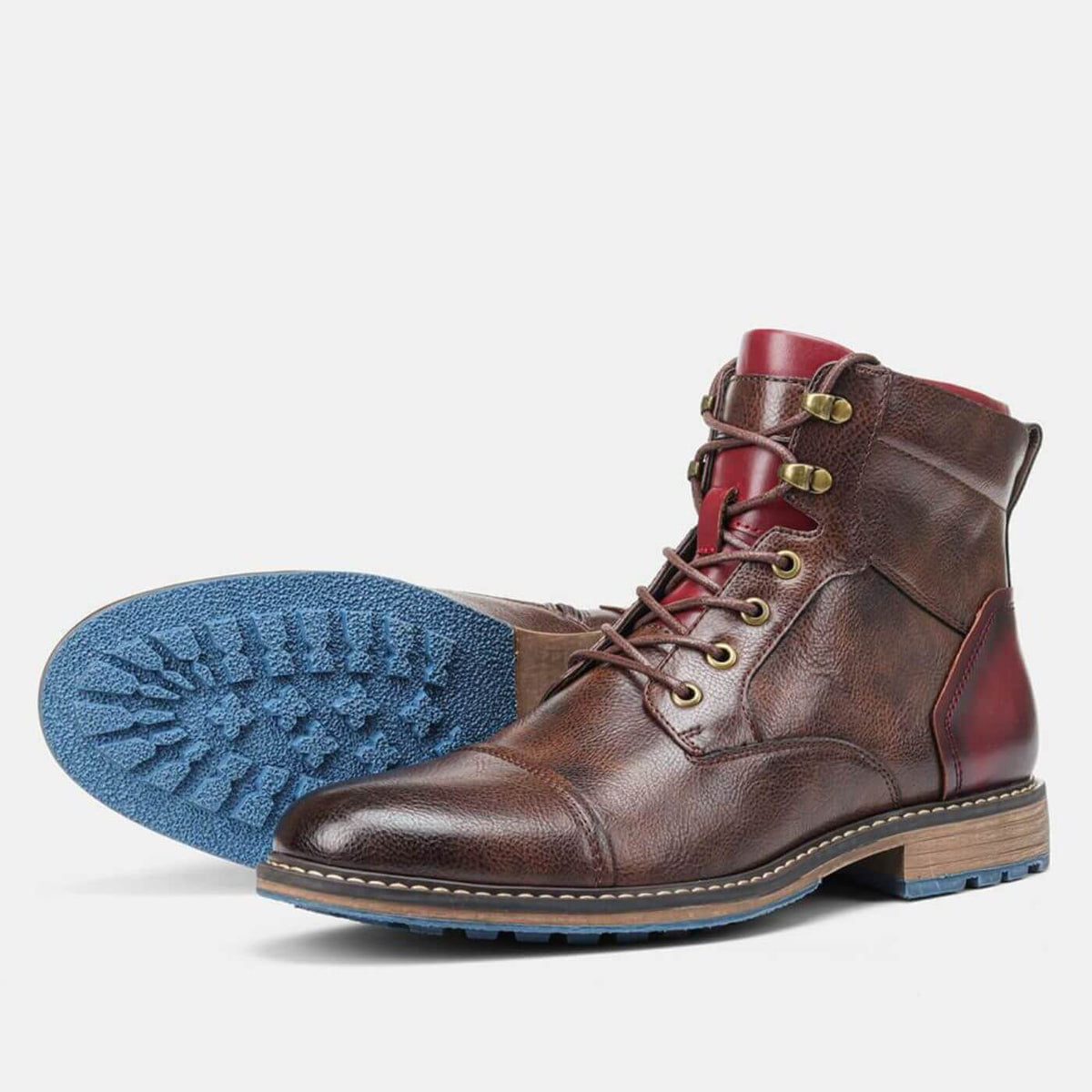 Connor | Premium leren Oxford laarzen