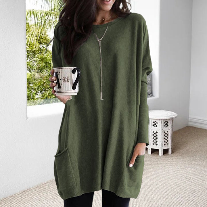 Elise | Relaxte top met zakken