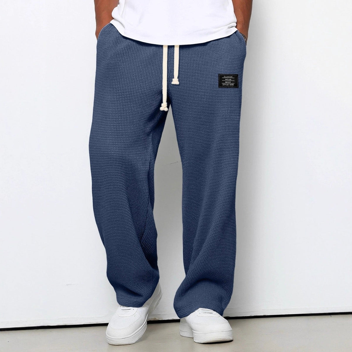 Samuel | Wijde Broek Met Verstelbare Taille