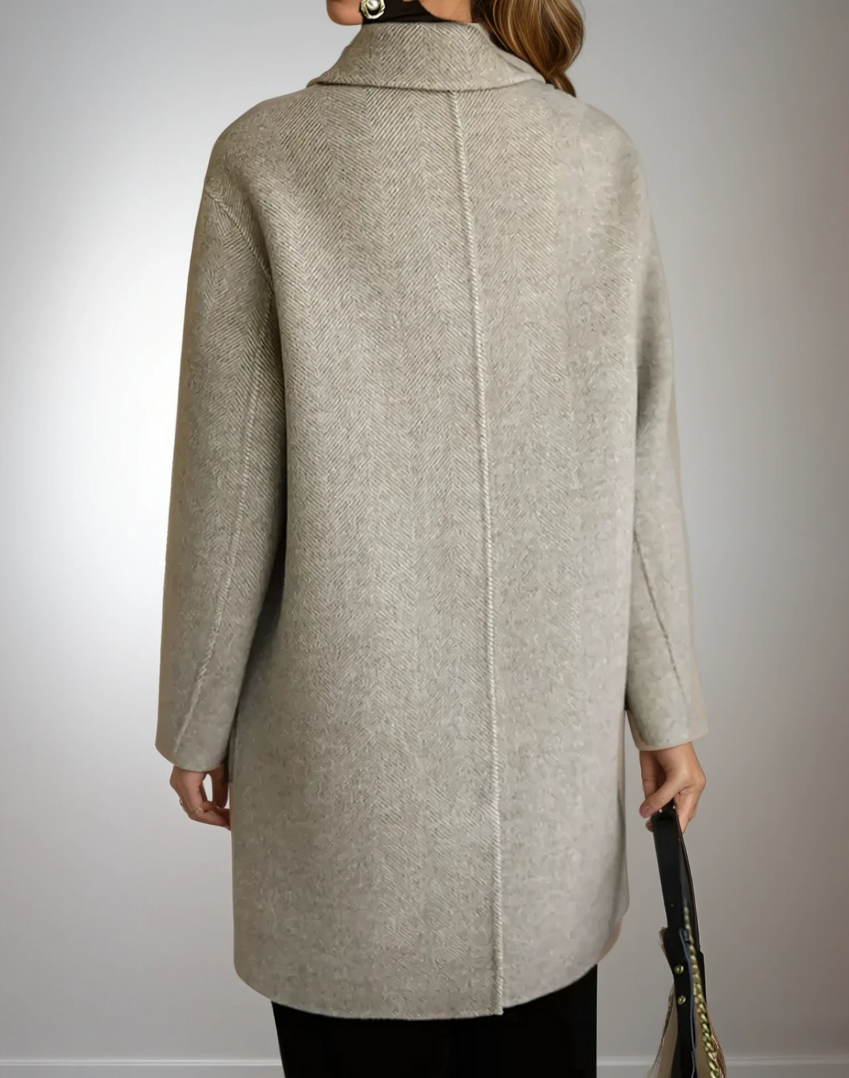 Megan | Elegante lange jas