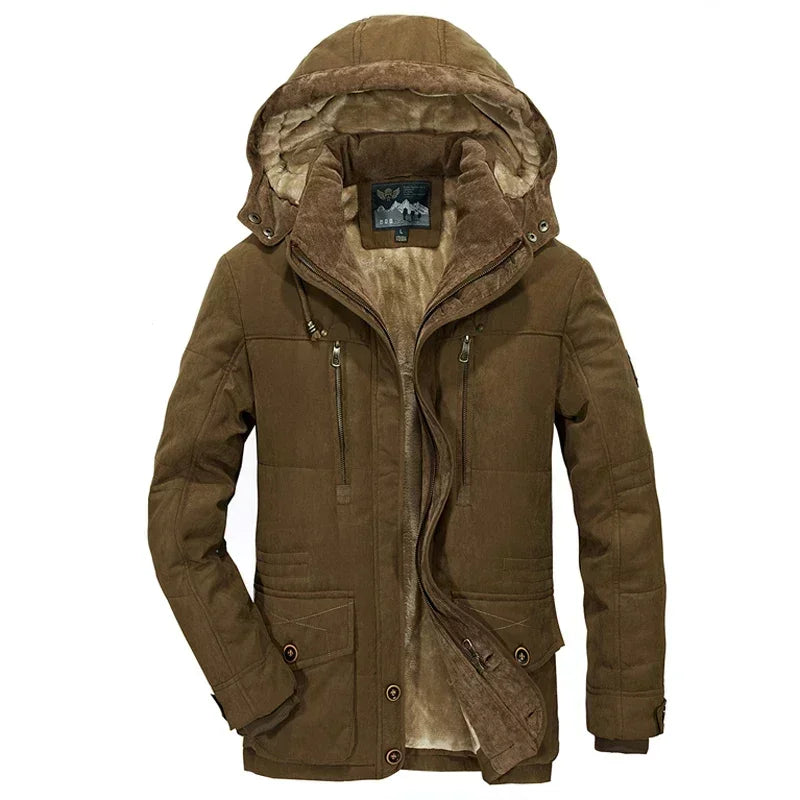 Polar Army heren winterjas