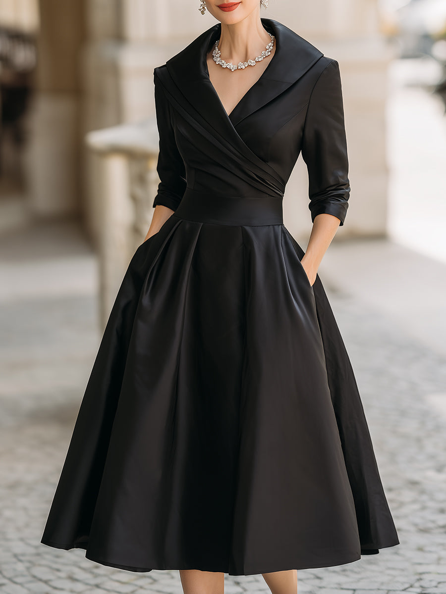 JOLANDA | Elegante Midi-Jurk