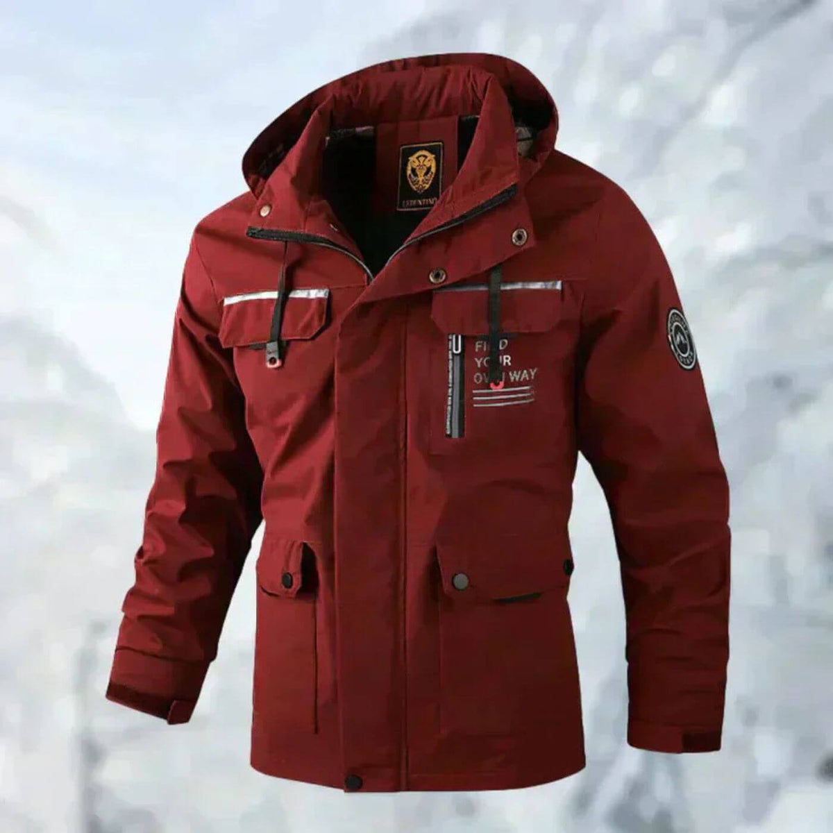 Fyow | Waterdichte Heren Buitenjas voor de Herfst & Winter