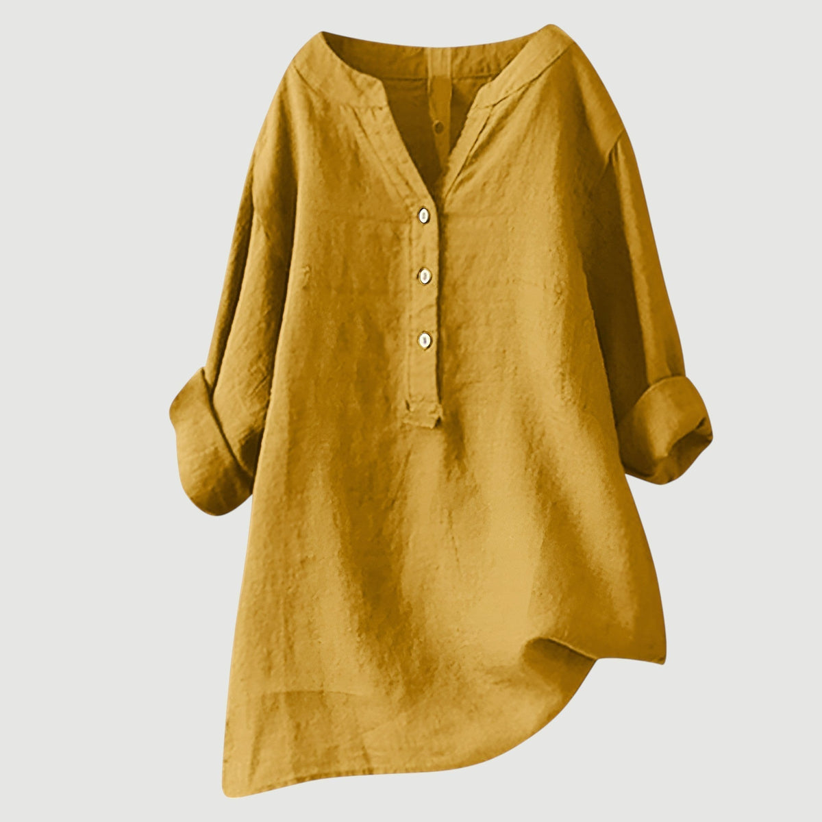 LINA | Lichte en comfortabele linnen blouse voor vrouwen