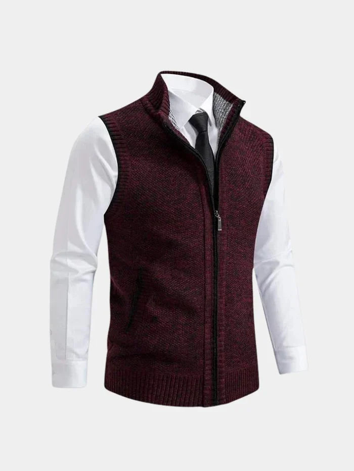 Viretti™ – Elegante gilet met ritssluiting
